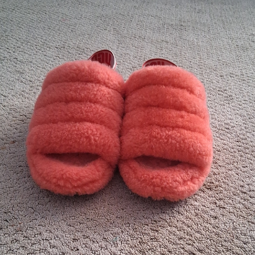 UGG Coral Fluffy Footwear